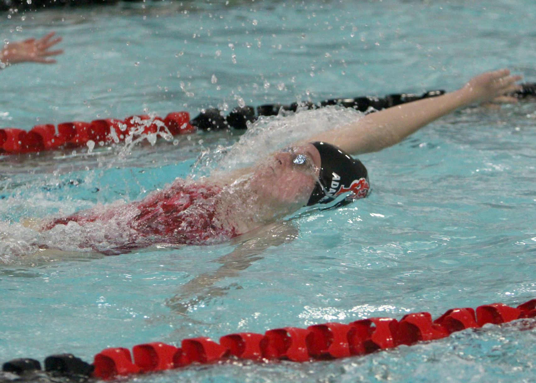 Hudson at Chi-Hi girls swimming 9-10-19
